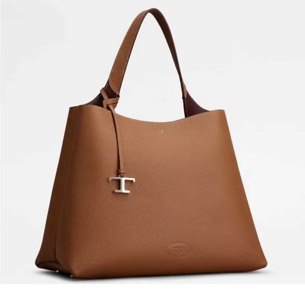 Tod’s leather tote medium in brown